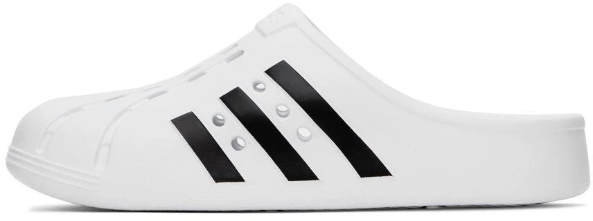 商品Adidas|White Adilette Clogs,价格¥268,第3张图片详细描述