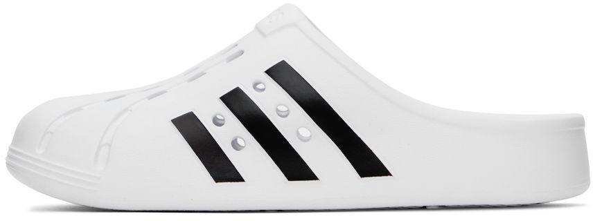 商品Adidas|White Adilette Clogs,价格¥403,第5张图片详细描述