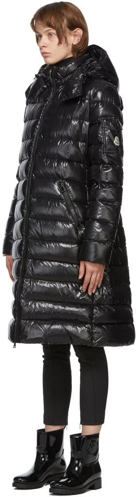 商品Moncler|Black Down Moka Coat,价格¥17521,第4张图片详细描述