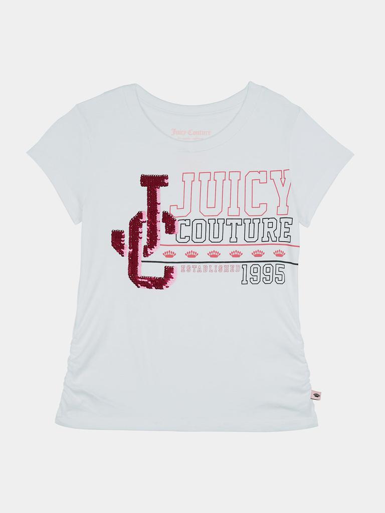 商品Juicy Couture|Girls Script Sequin T-Shirt,价格¥192,第1张图片