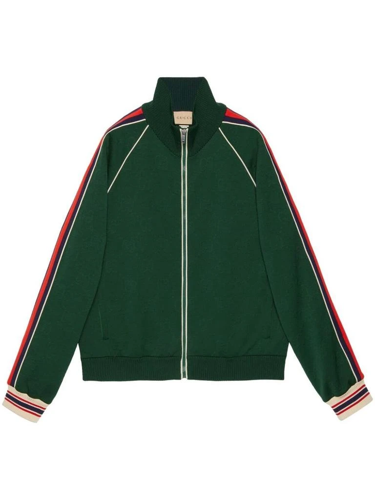 商品Gucci|Gucci `Gg Jacquard` Zip Jacket,价格¥9248,第1张图片