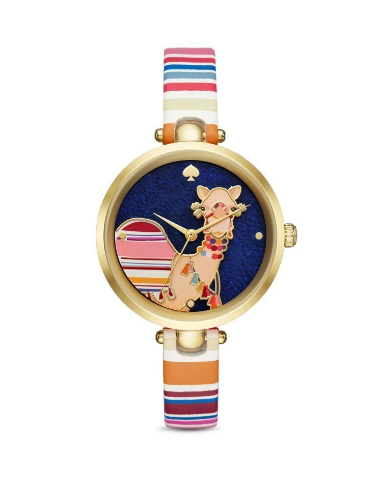 商品Kate Spade|Leather Holland Watch, 34mm,价格¥1011,第1张图片