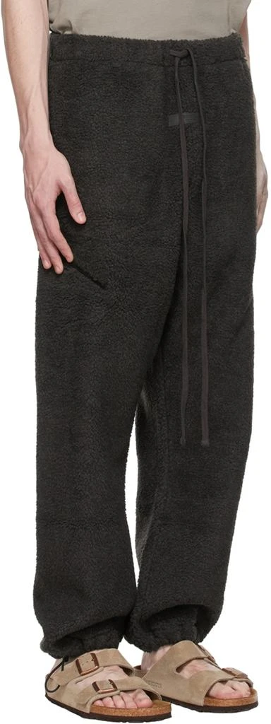 商品Essentials|Black Polyester Lounge Pants,价格¥333,第2张图片详细描述