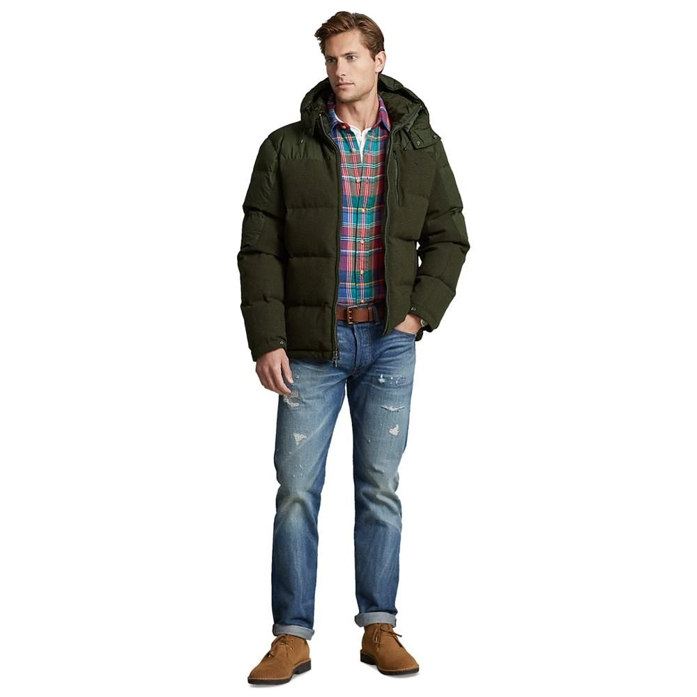 商品Ralph Lauren|Men's Hybrid Down Hooded Jacket,价格¥1151,第4张图片详细描述