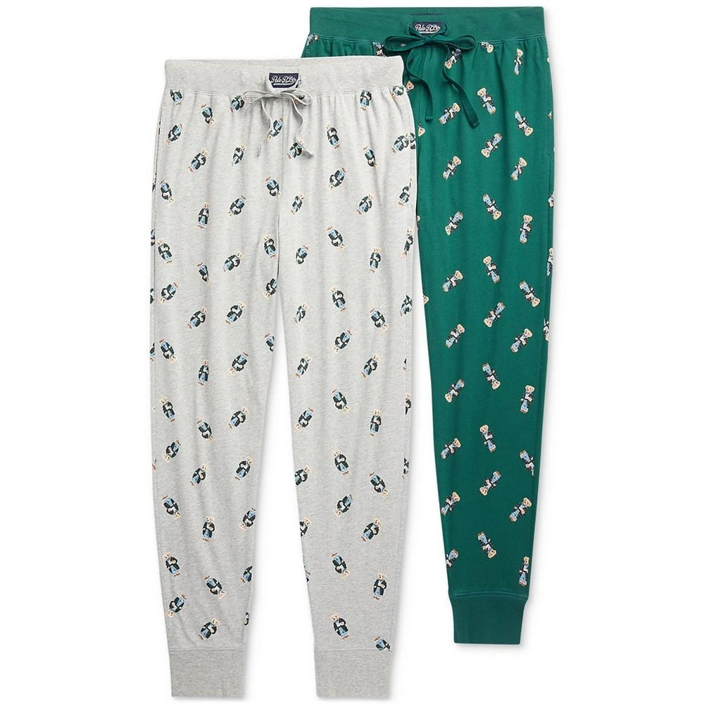 商品Ralph Lauren|Men's 2-Pk. Cotton Jersey Sleep Jogger Pants,价格¥328,第1张图片