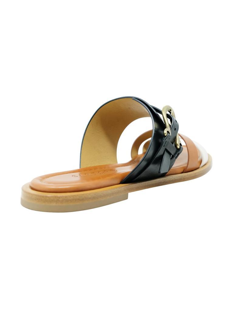 商品SARTORE|Sartore Leather Flat Sandals,价格¥2974,第5张图片详细描述