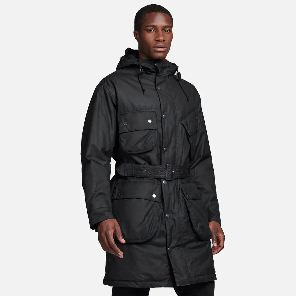 商品Barbour|Barbour X Engineered Garments Men's Brookdale Wax Parka,价格¥2906,第1张图片