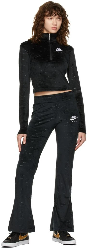 商品NIKE|Black Velour Air Lounge Pants,价格¥790,第4张图片详细描述