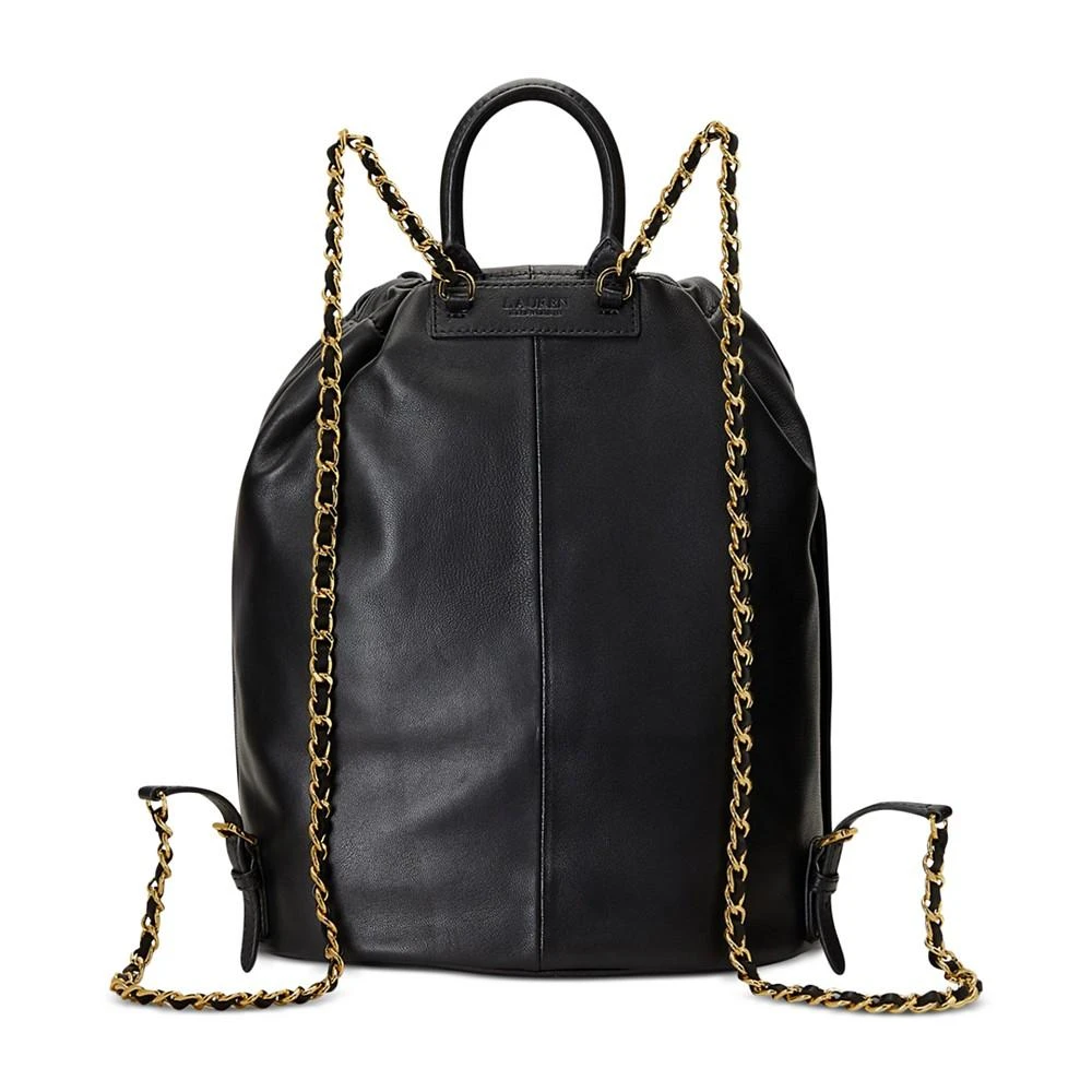 商品Ralph Lauren|Nappa Leather Medium Izzie Backpack,价格¥1769,第5张图片详细描述