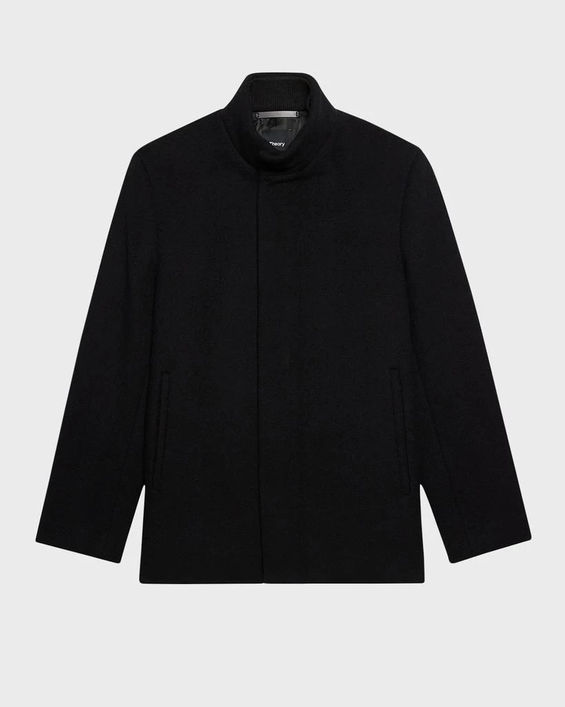 商品Theory|Men's Clarence Recycled Wool Coat,价格¥2018,第2张图片详细描述