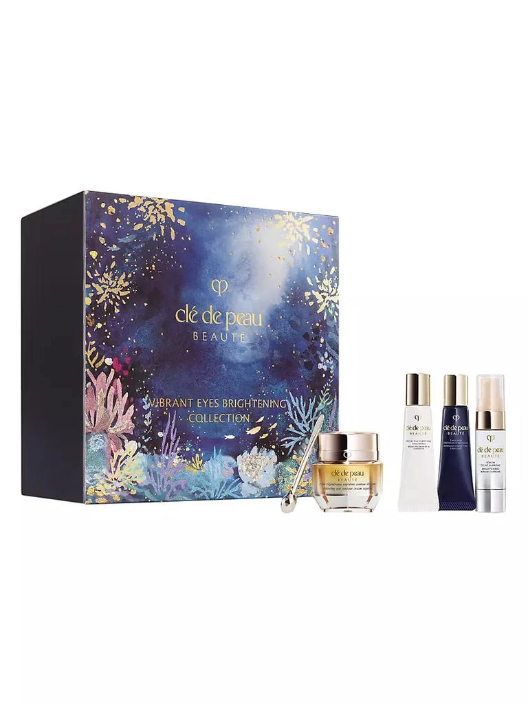 商品Cle de Peau|Vibrant Eyes Brightening 4-Piece Skin Care Collection,价格¥2114,第1张图片