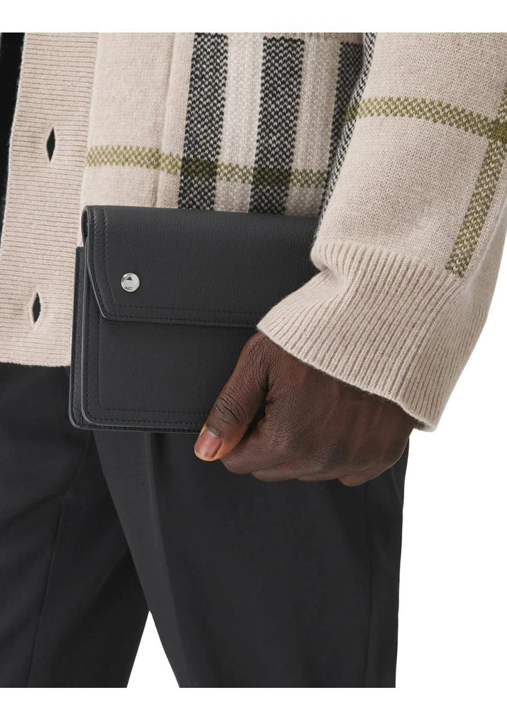 商品Burberry|Grainy leather crossbody bag,价格¥7630,第3张图片详细描述