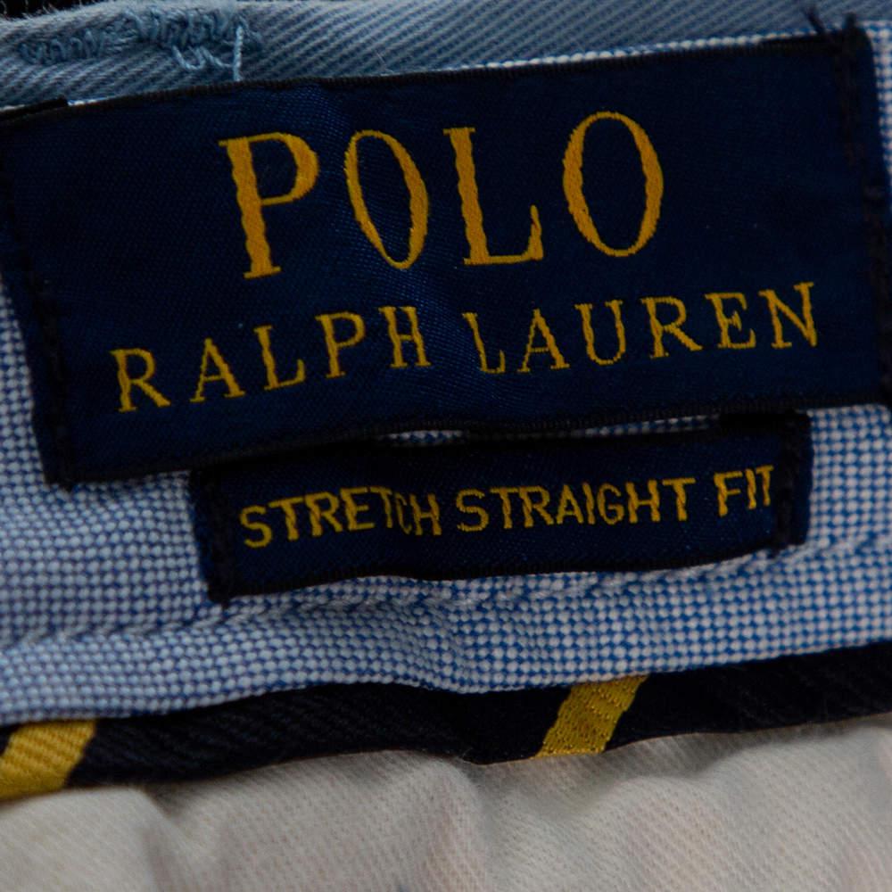 Polo Ralph Lauren Blue Stretch Cotton Twill Straight Fit Chinos XL商品第5张图片规格展示
