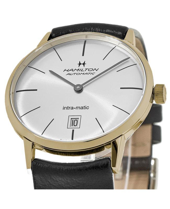 商品Hamilton|Hamilton Intra-Matic Auto Men's Watch H38735751,价格¥5642,第4张图片详细描述