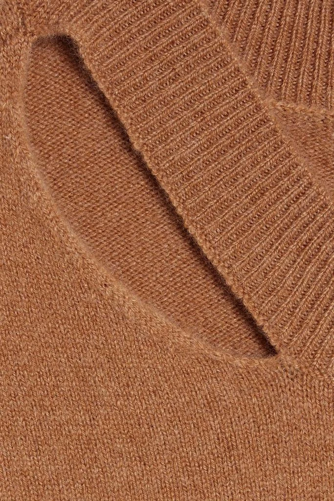 商品FRAME|Cutout cashmere-blend mini dress,价格¥2258,第4张图片详细描述