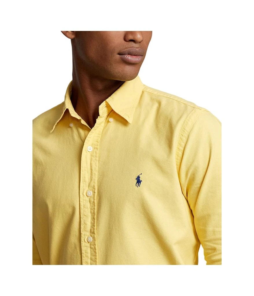 商品Ralph Lauren|Classic Fit Long Sleeve Garment Dyed Oxford Shirt,价格¥660,第3张图片详细描述