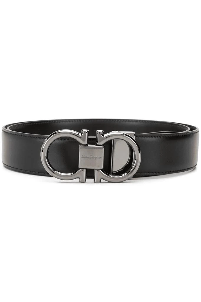 商品Salvatore Ferragamo|Salvatore Ferragamo ADJUSTABLE GANCINI BELT,价格¥2461,第1张图片