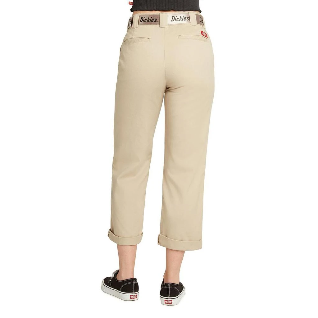 商品DICKIES|Dickies Womens Juniors Ankle Work Wear Khaki Pants,价格¥31,第2张图片详细描述