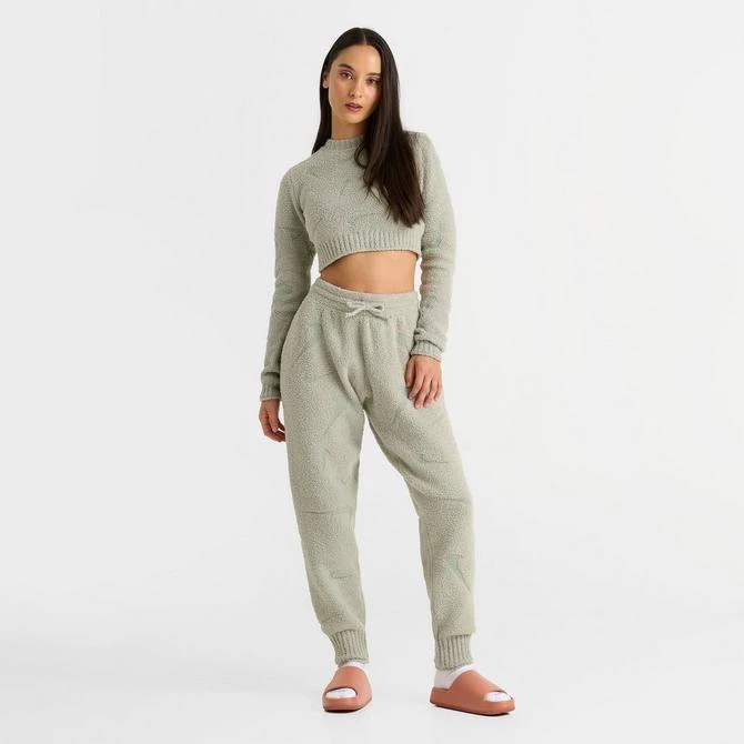 商品NIKE|Women's Nike Sportswear Phoenix Cozy Bouclé High-Waisted Jogger Pants,价格¥866,第2张图片详细描述