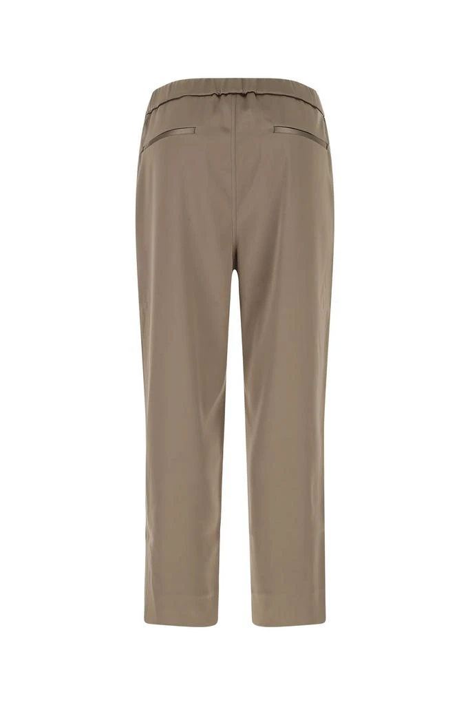 商品Nanushka|Dove grey satin Jain pant,价格¥1622,第1张图片