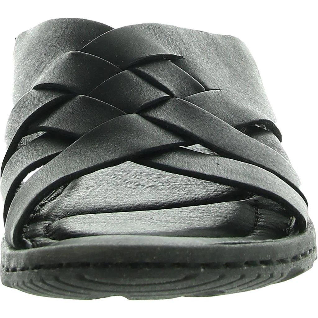 Born Womens Tarpon Criss-Cross Leather Flatform Sandals 商品