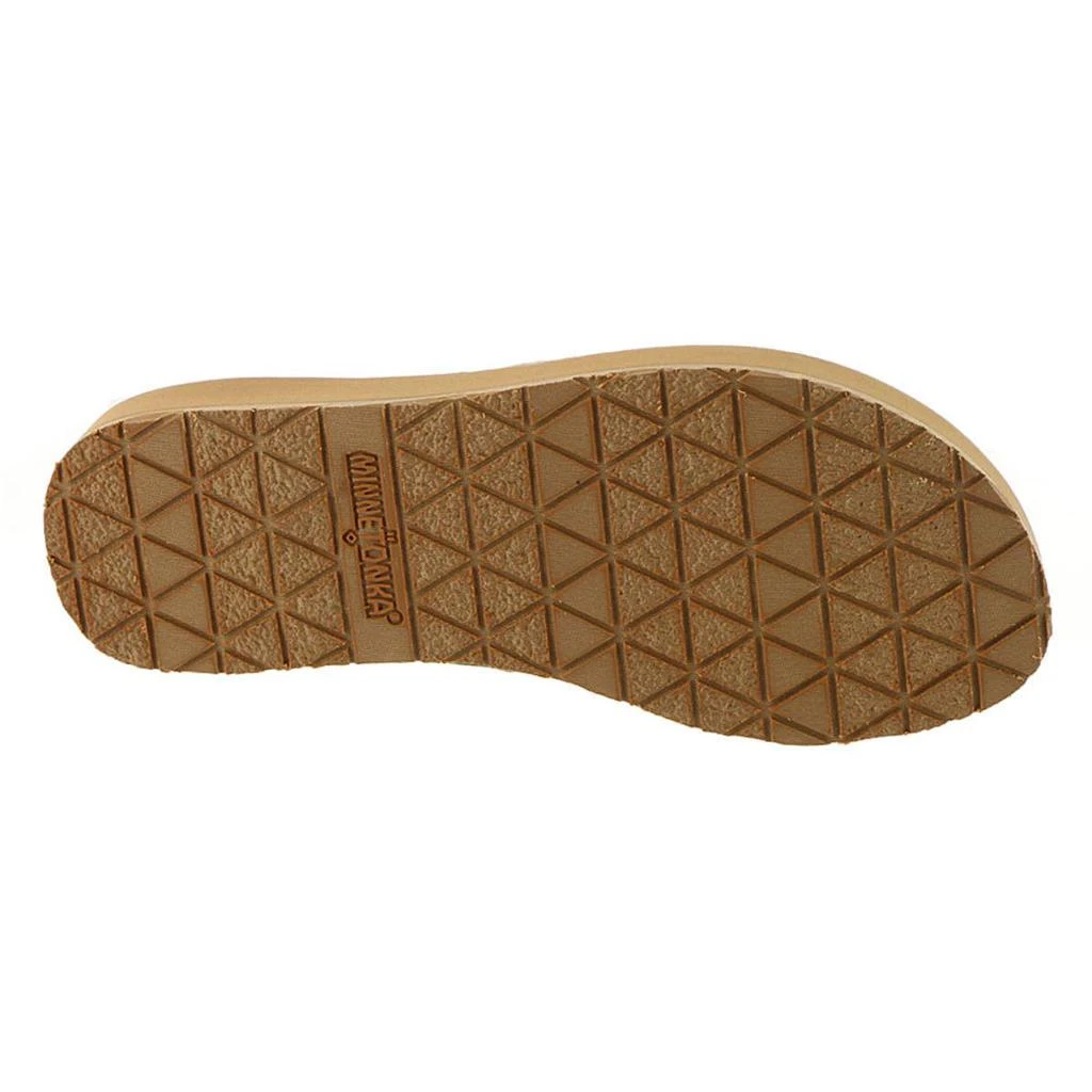 商品Minnetonka|Minnetonka Womens Hedy Aztec Print Slip On Flip-Flops,价格¥92,第2张图片详细描述