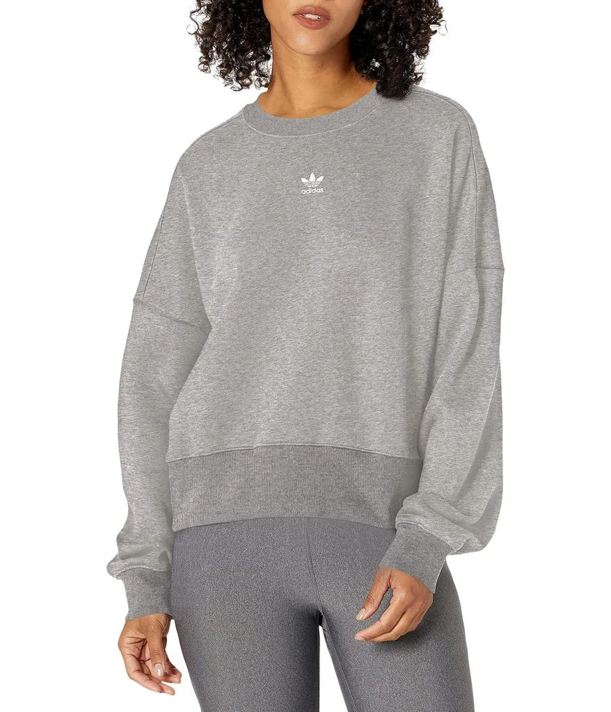 商品Adidas|Plus Size Essentials Crew Sweatshirt,价格¥265,第1张图片