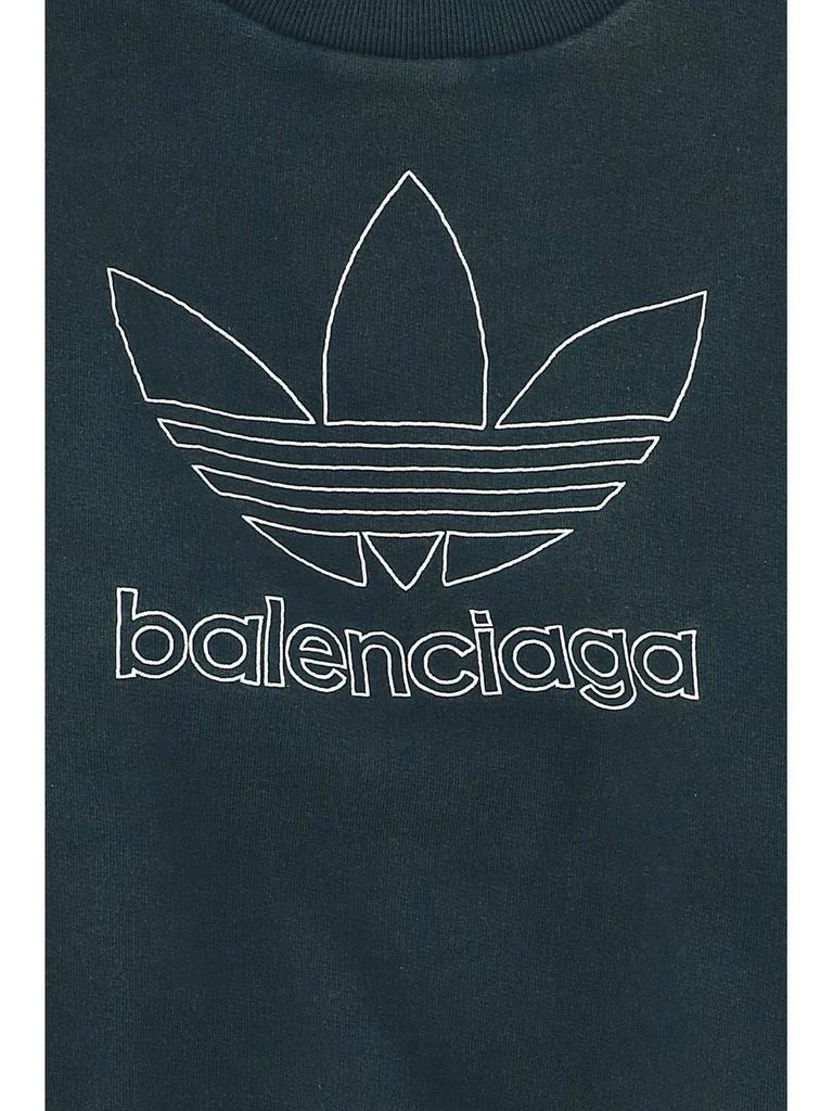 商品Balenciaga|Balenciaga Kids X Adidas Logo Printed Crewneck Sweatshirt,价格¥1533,第3张图片详细描述