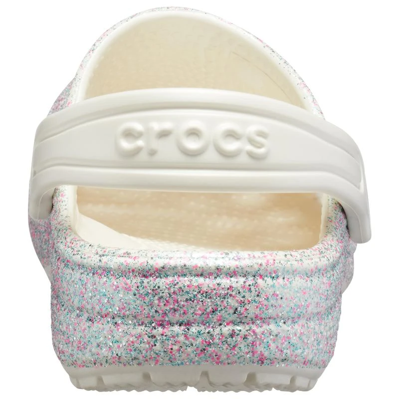 商品Crocs|Crocs Classic Glitter Clog - Girls' Toddler,价格¥301,第2张图片详细描述