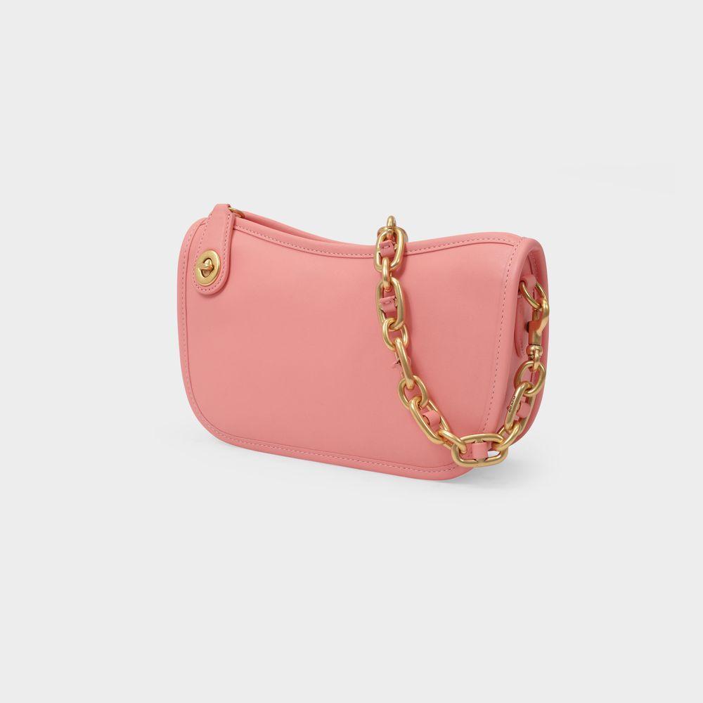 商品Coach|Swing Chain in Pink Leather,价格¥3510,第4张图片详细描述