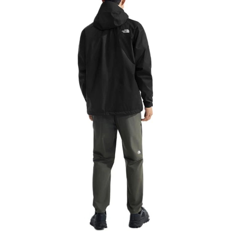 商品[国内直发] The North Face|北面  城市户外系列 纯色连帽长袖  徒步都市生活/旅游/通勤 防水防风冲锋衣 男款 宇宙黑,价格¥1574,第5张图片详细描述