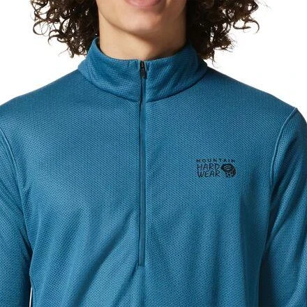 商品Mountain Hardwear|AirMesh 1/4-Zip Top - Men's,价格¥269,第3张图片详细描述