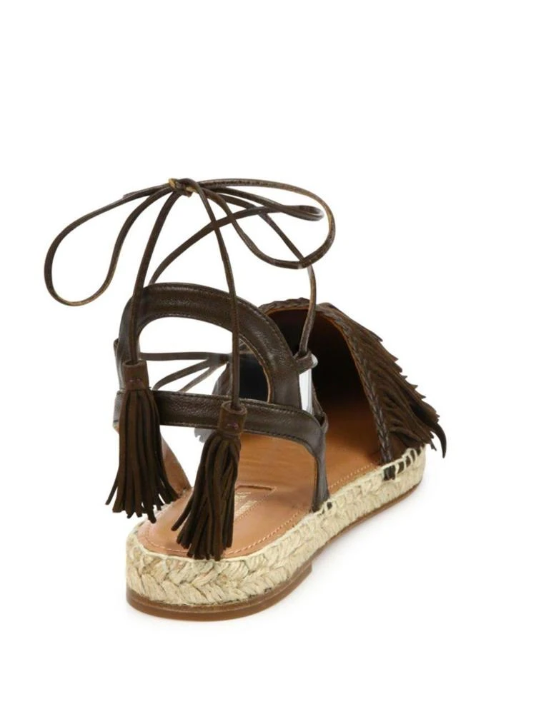 商品Aquazzura|绑带平底鞋,价格¥1948,第2张图片详细描述