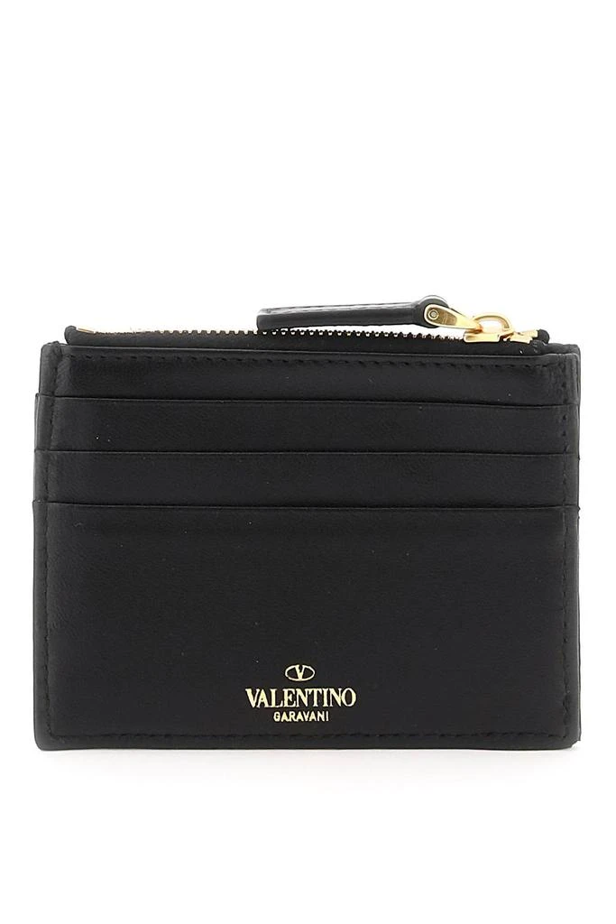 商品Valentino|BLACK CADER TACHA DORADA ZIP,价格¥2448,第4张图片详细描述