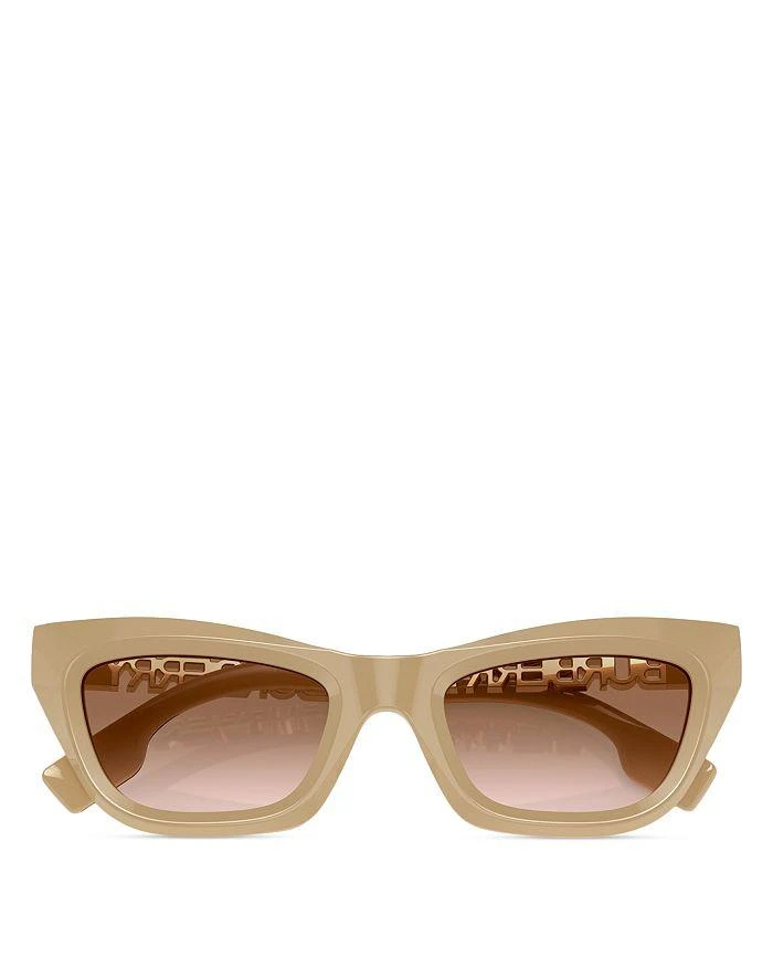 商品Burberry|Cat Eye Sunglasses, 51mm,价格¥2635,第3张图片详细描述