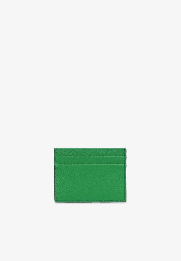 商品Dolce & Gabbana|Logo Plate Cardholder in Dauphine Calf Leather,价格¥2462,第3张图片详细描述