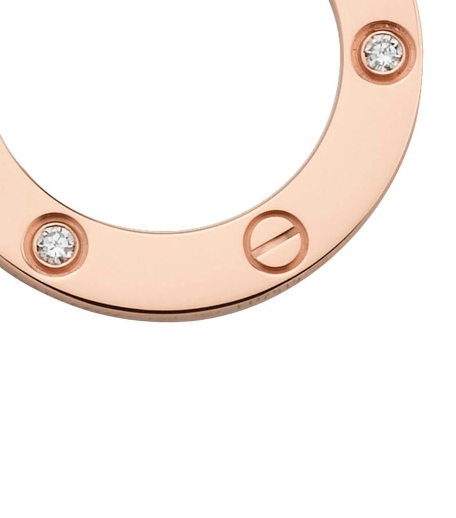 Rose Gold and Diamond LOVE Necklace 商品