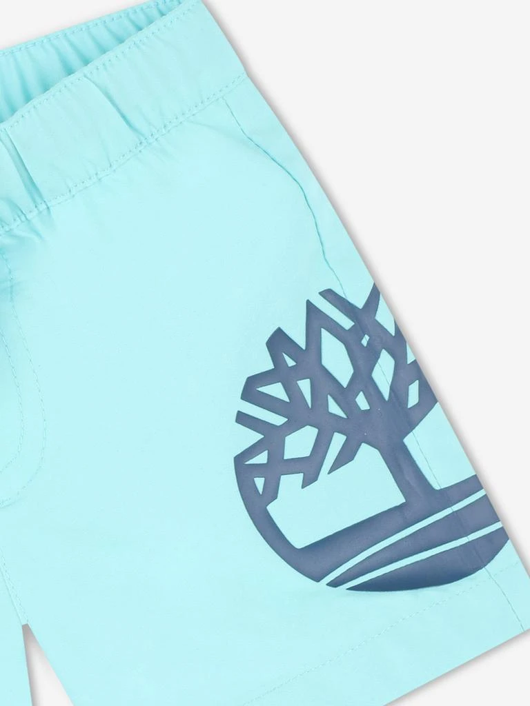 商品Timberland|Timberland Baby Boys Logo Print Swim Shorts in Blue,价格¥173,第4张图片详细描述