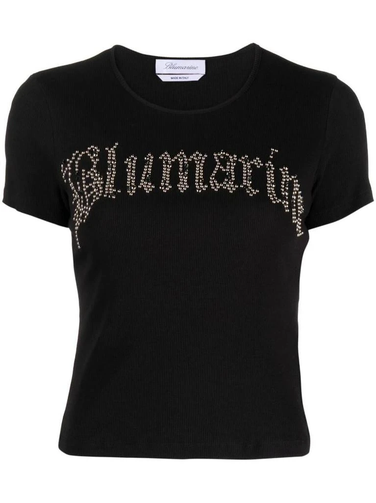 商品BLUMARINE|Blumarine T-shirts and Polos Black,价格¥1918,第1张图片