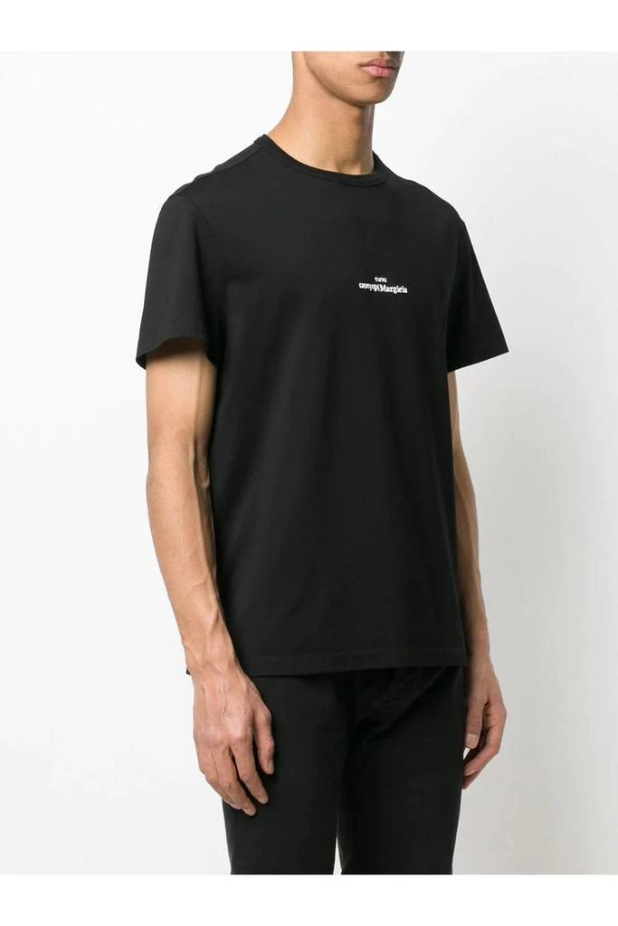 商品MAISON MARGIELA|Branded Cotton T-Shirt,价格¥1465,第3张图片详细描述