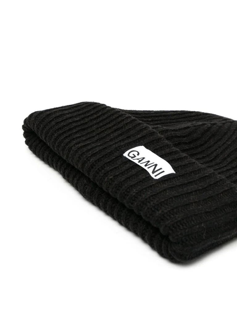 商品Ganni|Oversized wool beanie,价格¥315,第2张图片详细描述