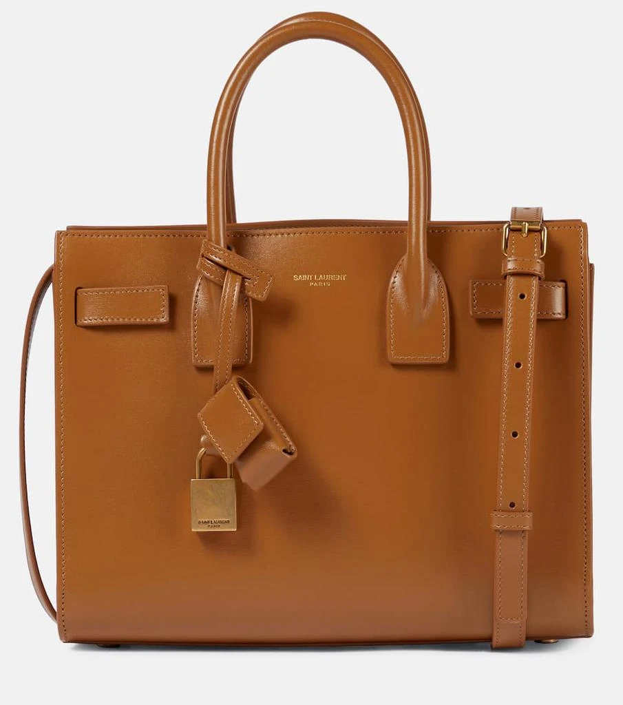 商品Yves Saint Laurent|Sac De Jour Baby皮革托特包,价格¥23971,第1张图片