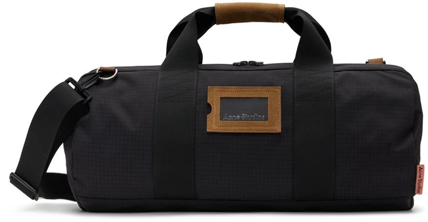 商品Acne Studios|Black Ripstop Duffle Bag,价格¥3504,第1张图片