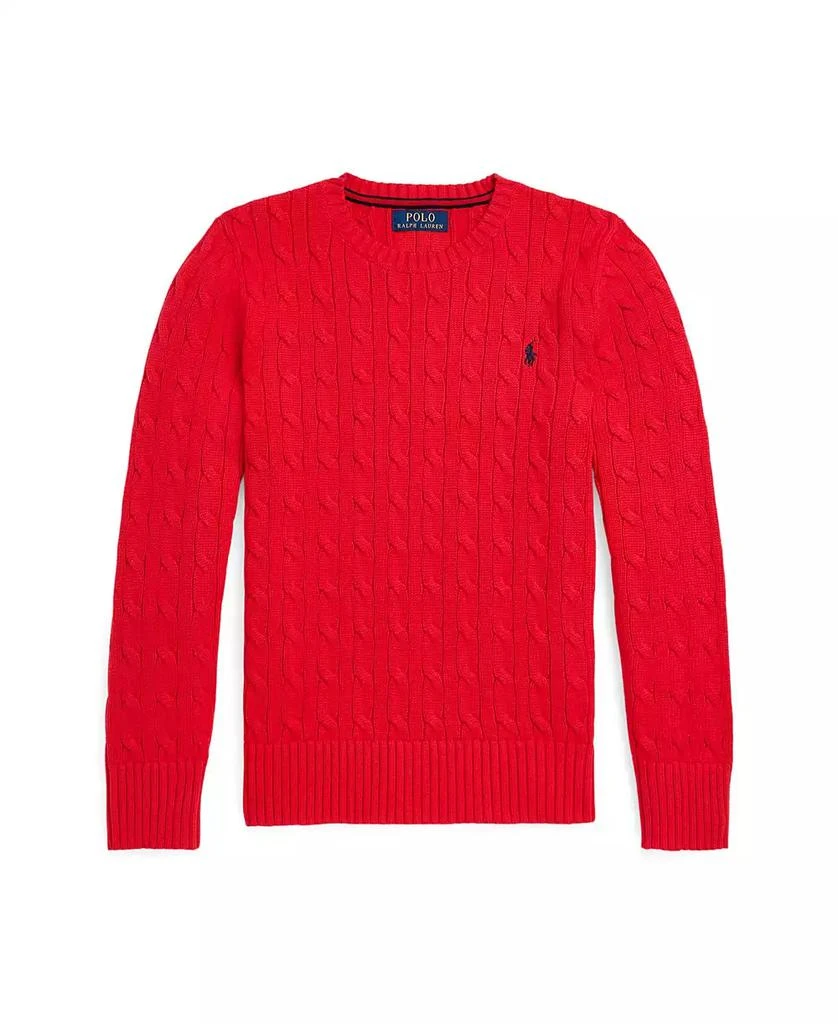 商品Ralph Lauren|Toddler and Little Boys Cable-Knit Cotton Sweater,价格¥206,第1张图片