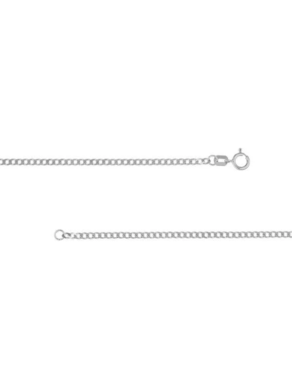 商品Saks Fifth Avenue|14K White Gold Open Curb Chain,价格¥4463,第3张图片详细描述
