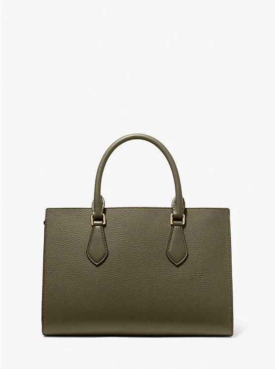 商品Michael Kors|Valerie Medium Pebbled Leather Satchel,价格¥1258,第4张图片详细描述