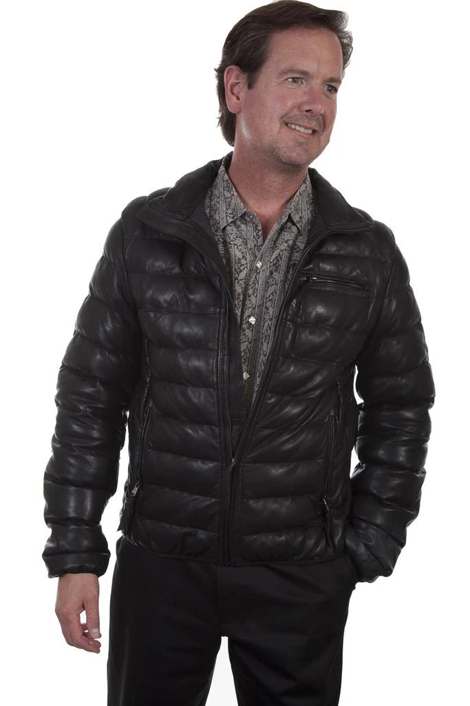 商品Scully Leather|Leather Puffer,价格¥4215,第1张图片