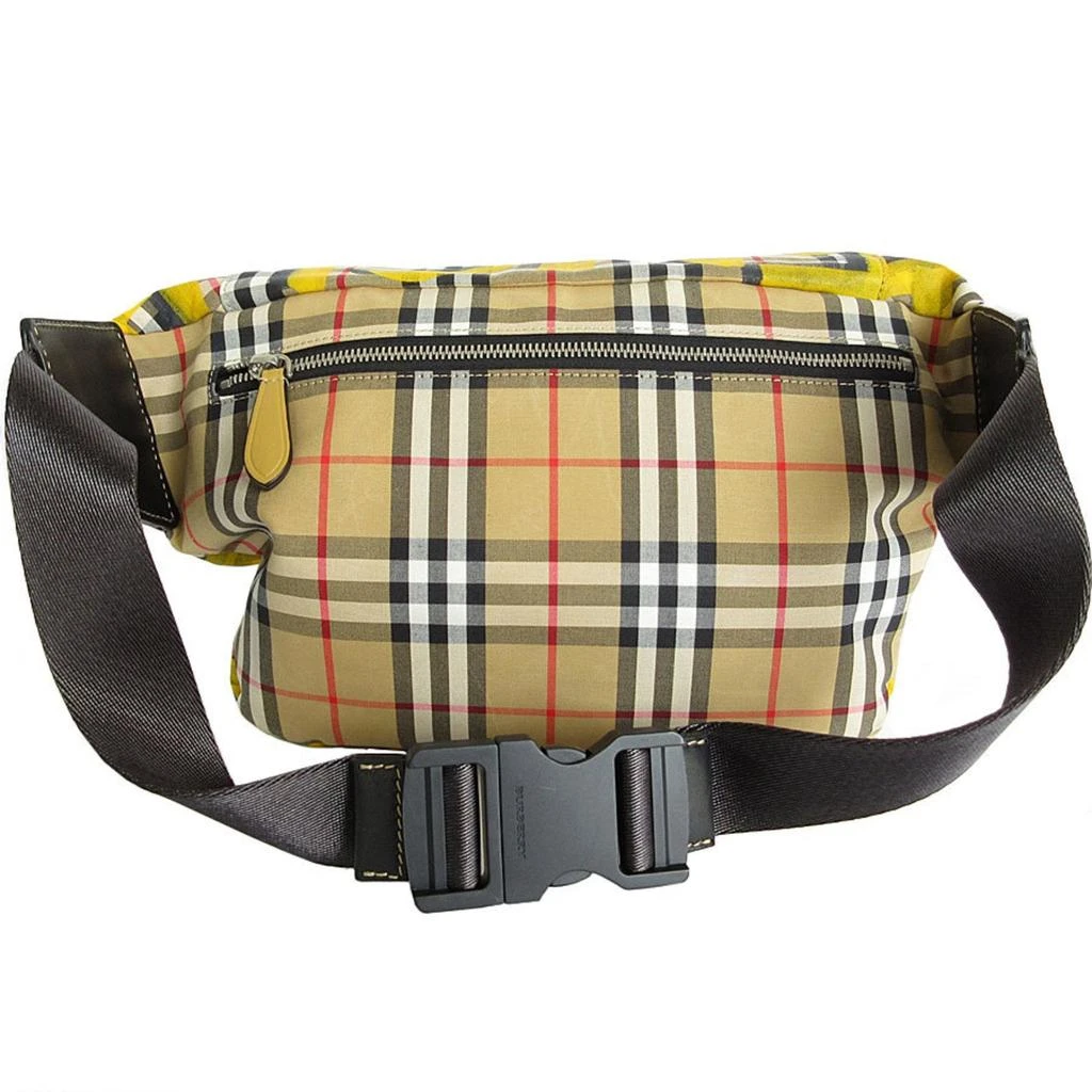 商品[二手商品] Burberry|yellow Nylon Leather Sling Bag (Pre-Owned),价格¥10076,第2张图片详细描述