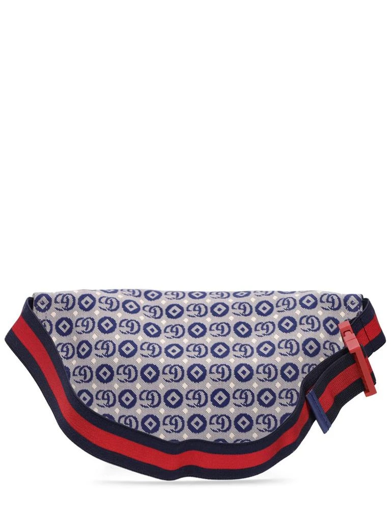 商品Gucci|Double G Cotton Jacquard Belt Bag,价格¥3972,第3张图片详细描述