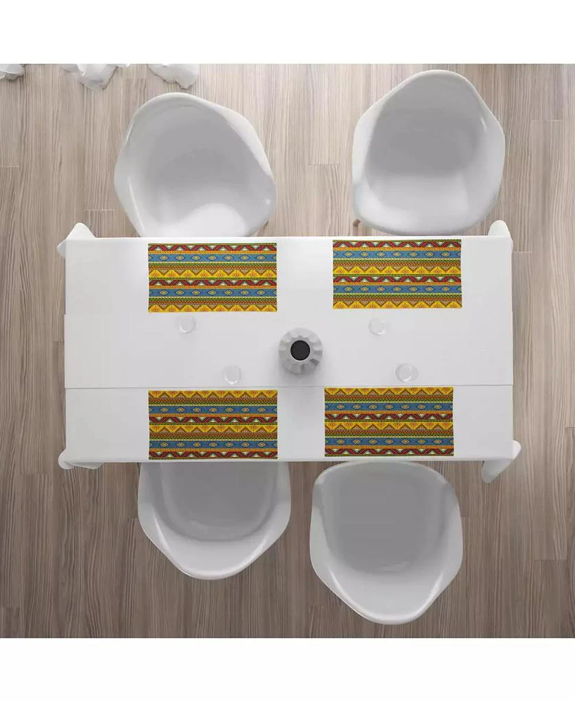 商品Ambesonne|Aztec Place Mats, Set of 4,价格¥227,第2张图片详细描述